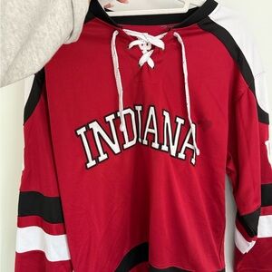 Colosseum Red and Black Hockey Jersey